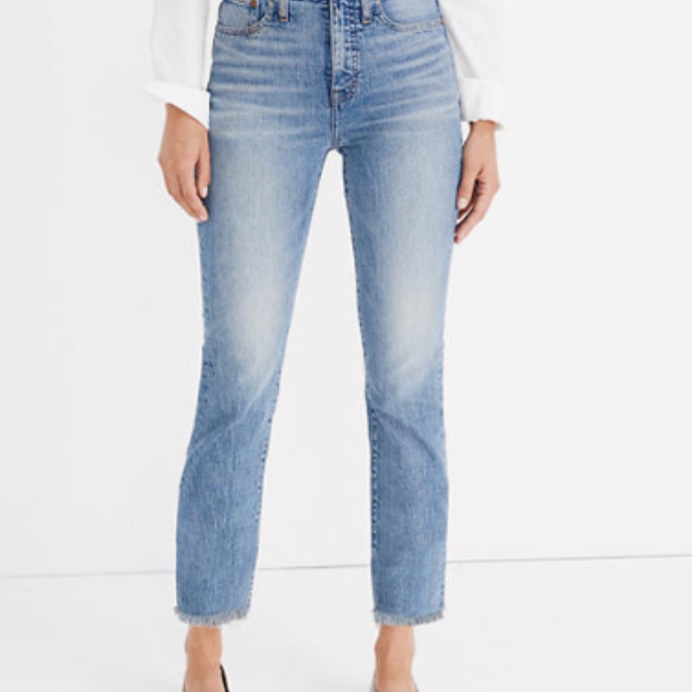 Madewell The Perfect Vintage Crop Jean Size 32
